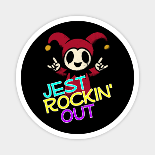 Rockin' Cute Jester Magnet